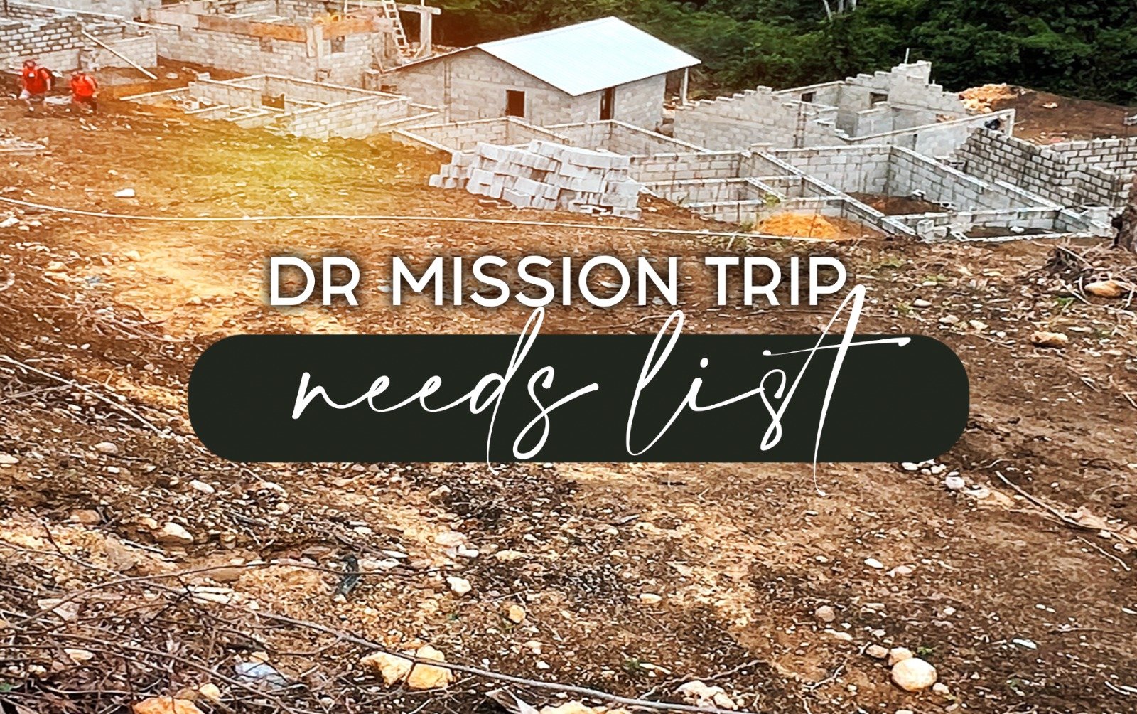 4/8:DR NEEDS LIST